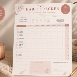 Habit Tracker PDF – Gewohnheiten zum Ausdrucken