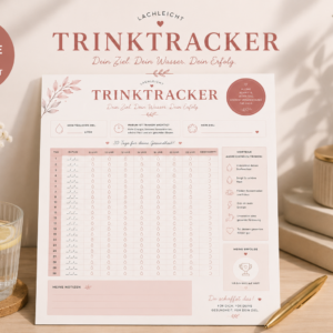 Trinktracker PDF zum Ausdrucken | Lachleicht
